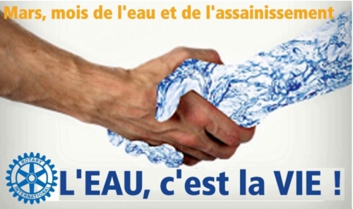 Mars, mois de l'eau et de l'assainissement