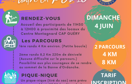 Les Rotary clubs du Puy de Dôme organisent une marche contre la Polio le dimanche 4 juin.